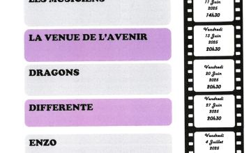 Programme Cinéma maison du Val d'Azun: juin juillet 2025