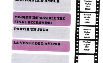Programme Cinéma maison du Val d'Azun: mai - juin 2025