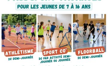 Stage Pass'Sport Vacances - Toussaint 2026 - Service des sports CCPVG