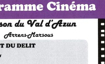 Programme Cinéma maison du Val d'Azun: juin/juillet 2026