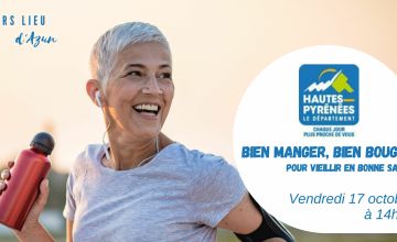 atelier bien manger, bien bouger avec la Maison de l'Autonomie