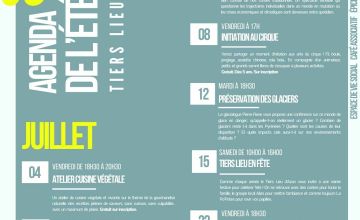 Agenda de l'été au Tiers lieux d'Azun