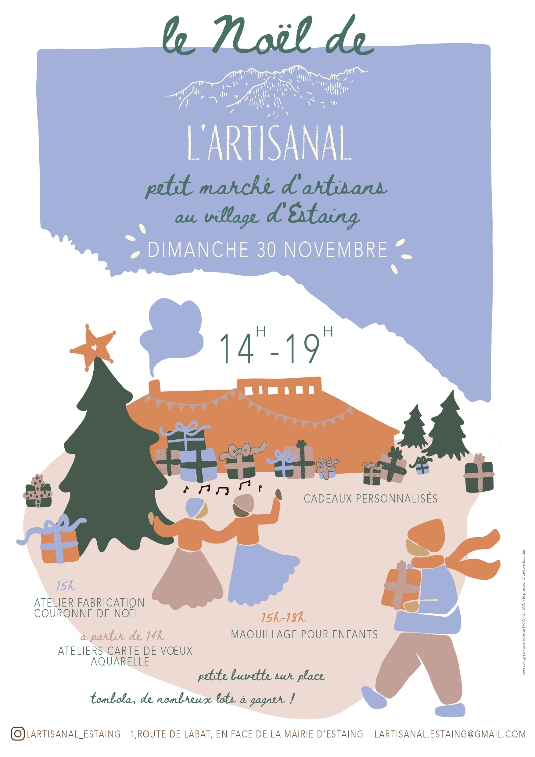 Affiche noeÌ l lArtisanal 2025 JPEG