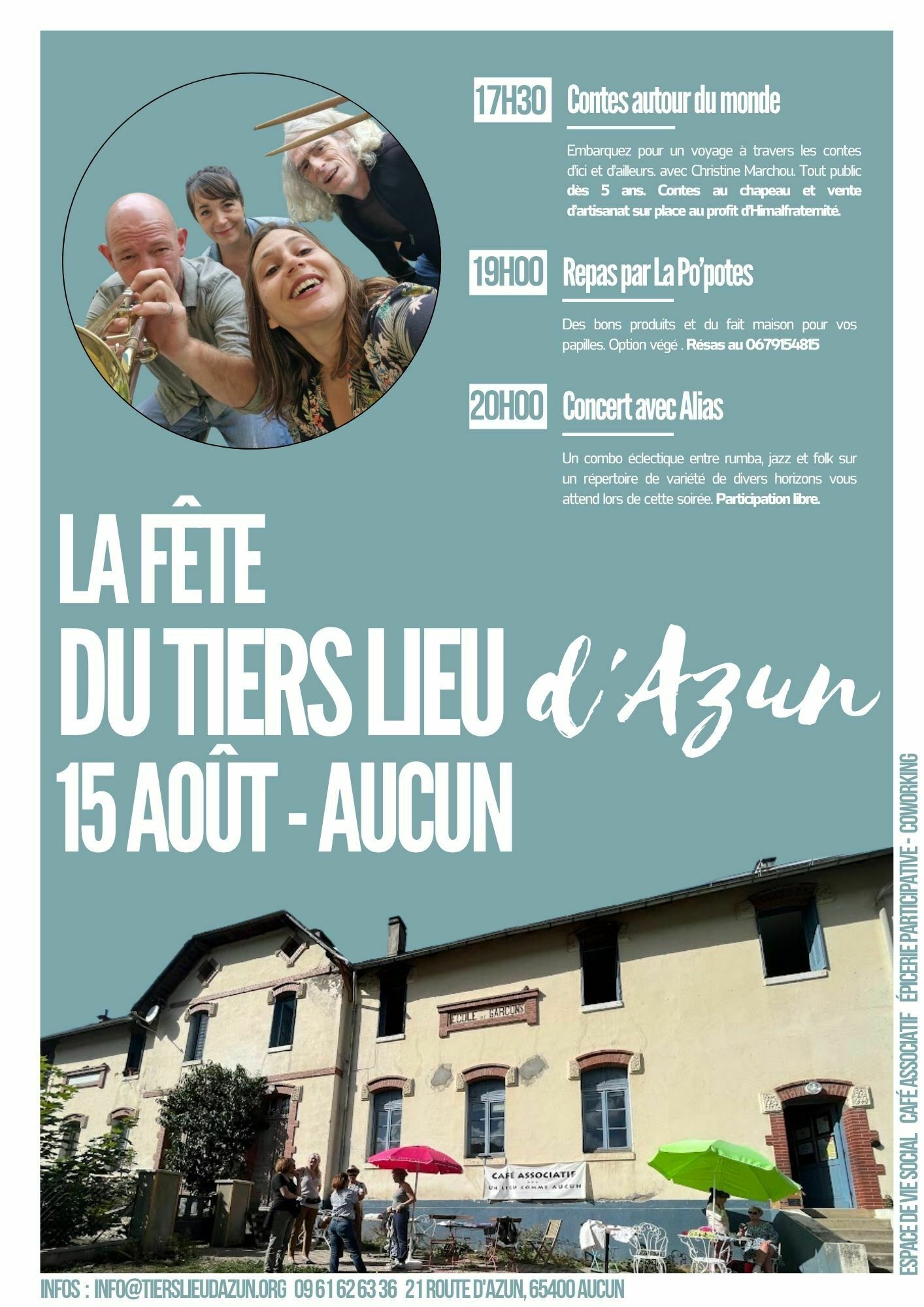 Fête tiers lieu 15 août