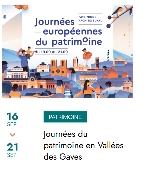 Journées européennes du patrimoine