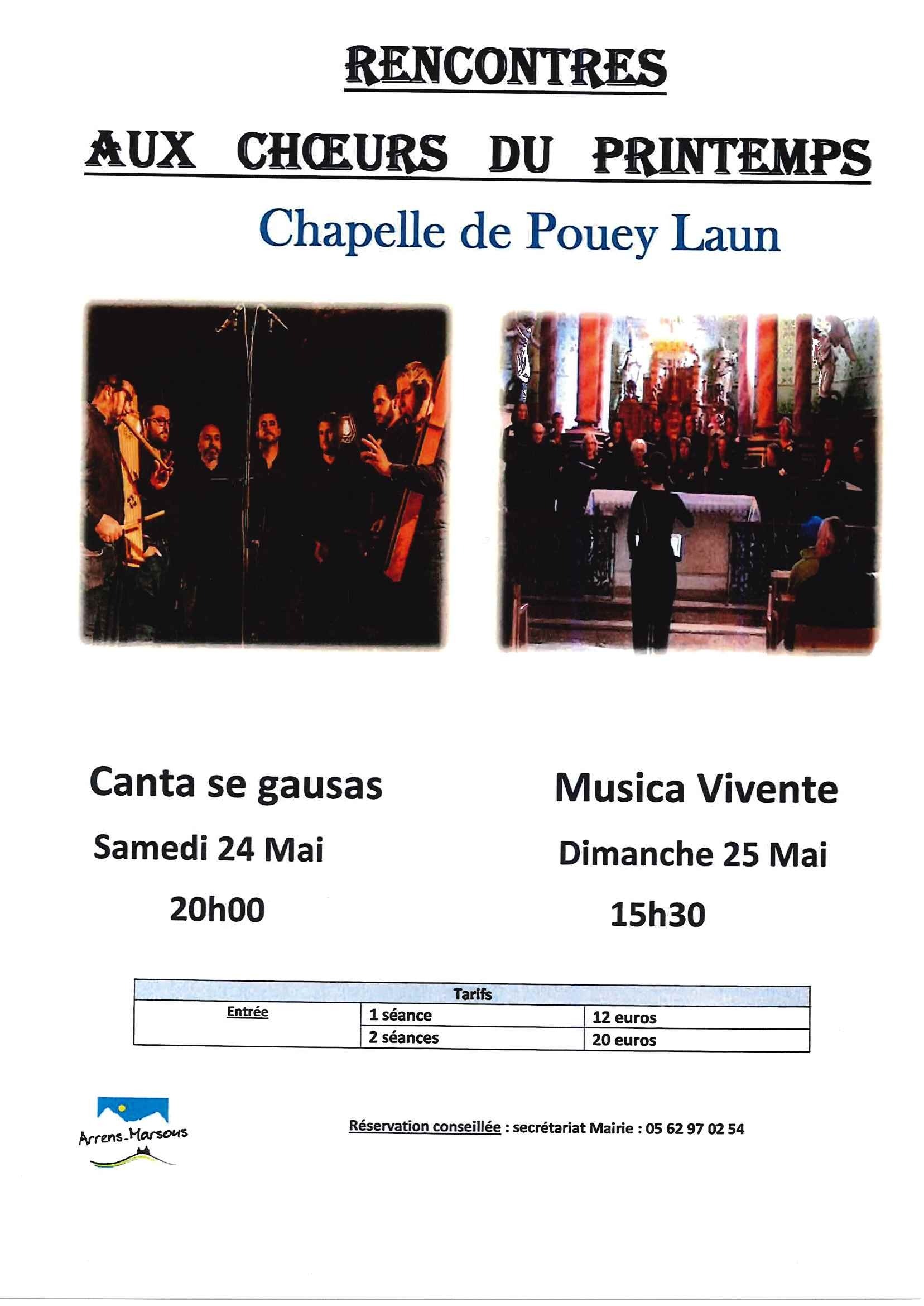 Rencontres aux choeurs du Printemps