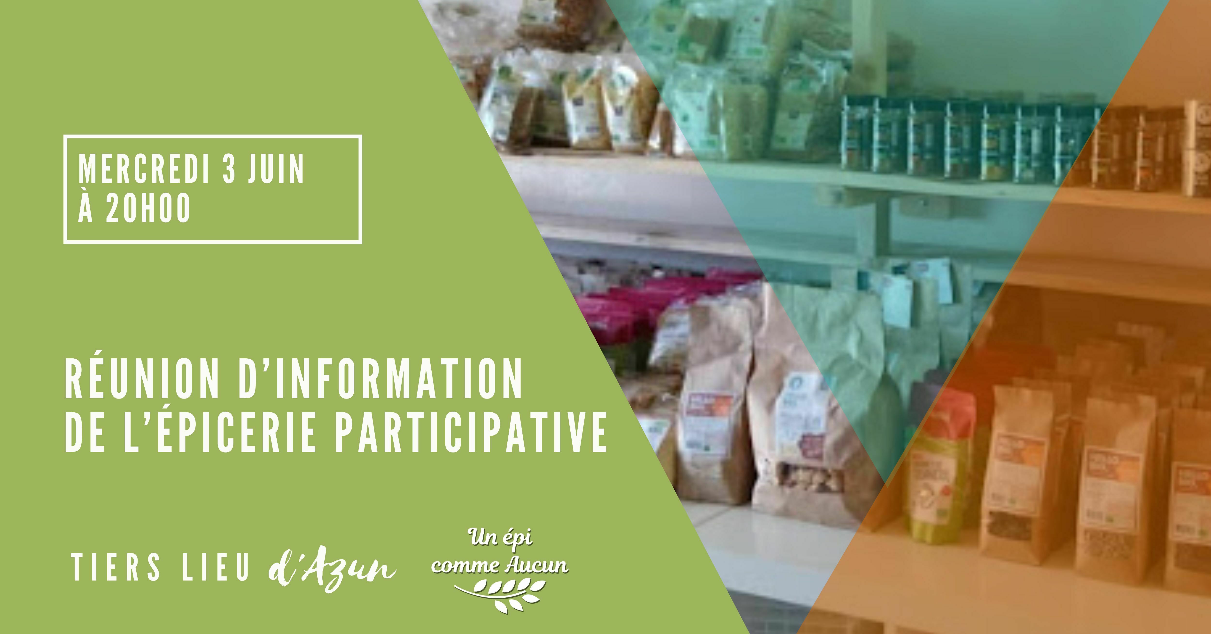 réunion info épicerie